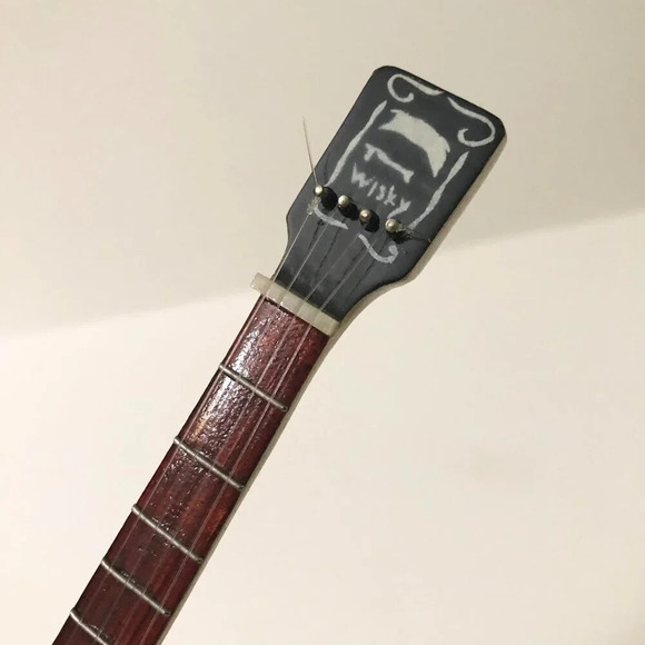 Mini Jack Daniels Display Guitar  Figurine 10 Inch and Stick on Patch - Picture 9 of 16